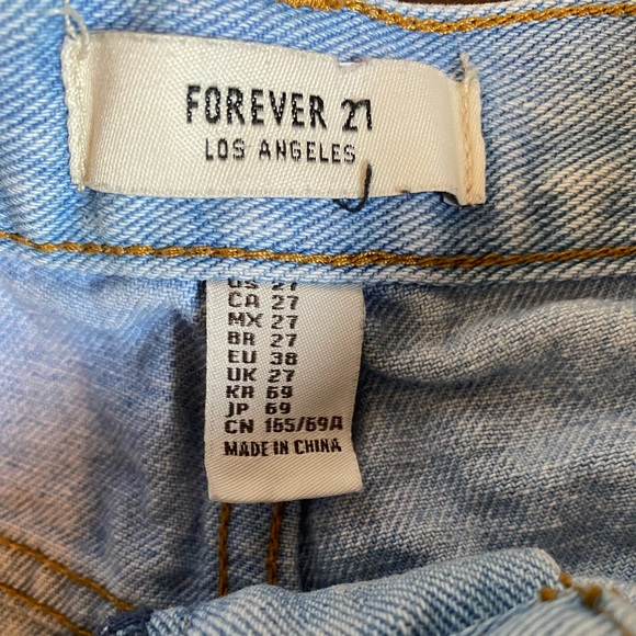 Forever 21 size 27 cutoff shorts - Picture 2 of 3
